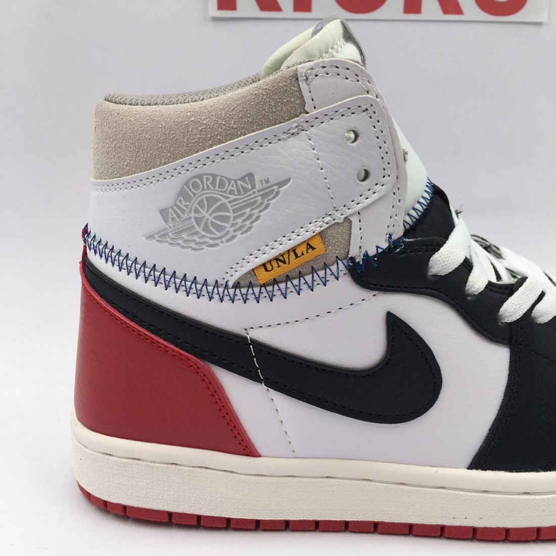 aj 1 union black toe